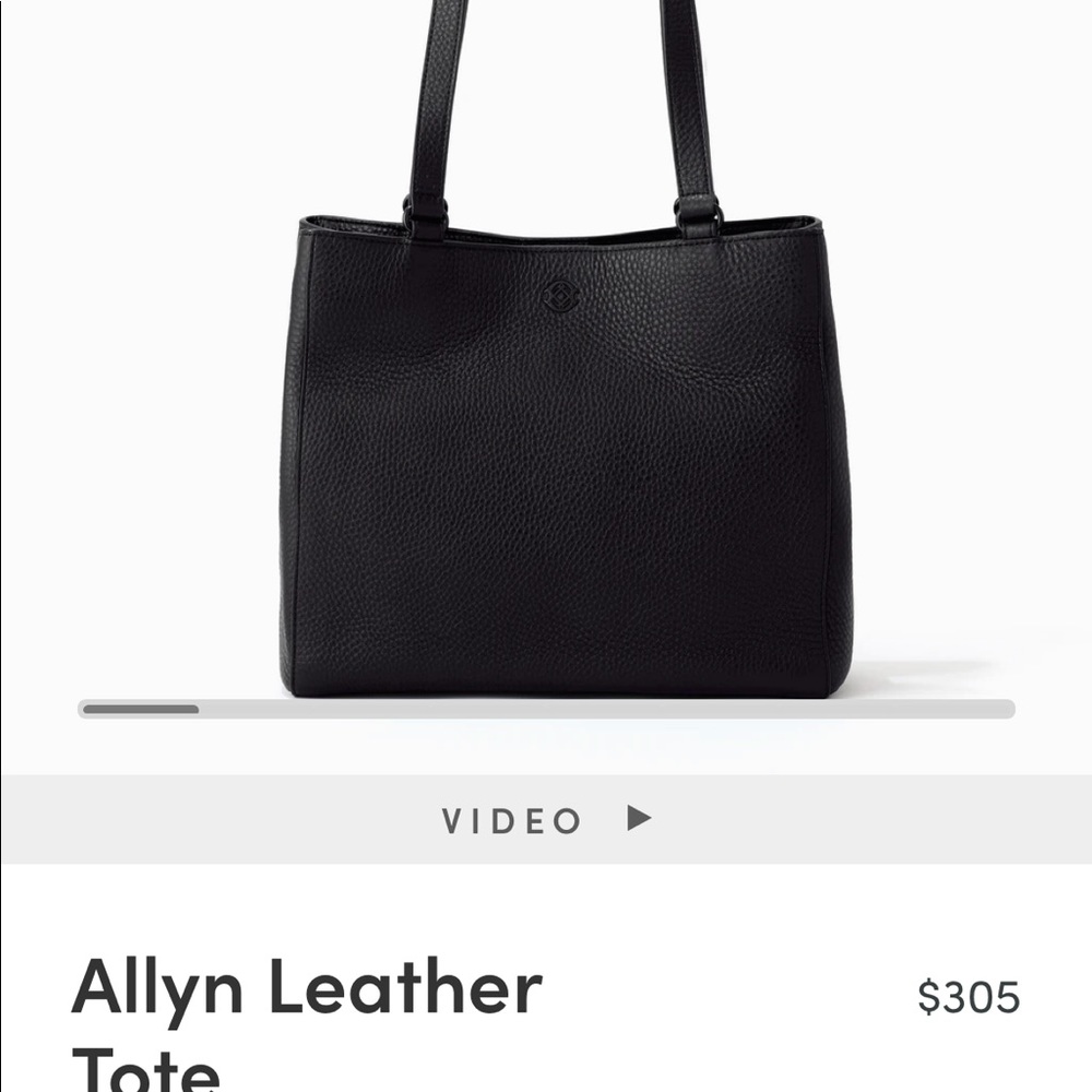 Dagne Dover small Allyn Tote color black
